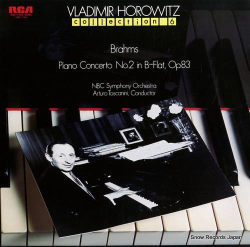 HOROWITZ, VLADIMIR brahms; piano concerto no.2 in b-flat, op.83 RVC-1506