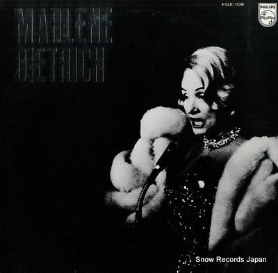 DIETRICH, MARLENE marlene in london FDX-108