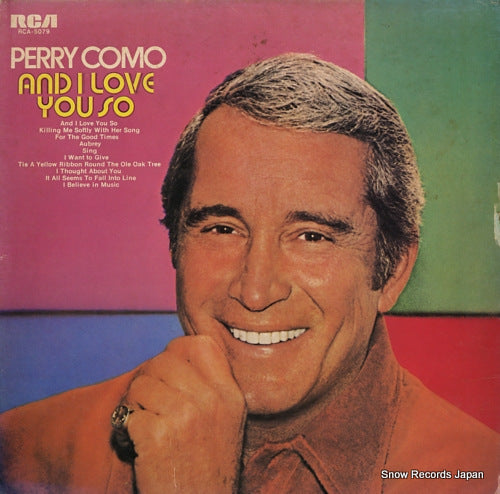 COMO, PERRY and i love you so RCA-5079