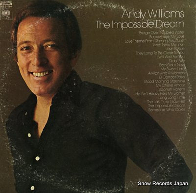 WILLIAMS, ANDY the impossible dream KG31064