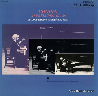 CZERNY-STEFANSKA, HALINA chopin; 24 preludes, op.28 OS-979-PM