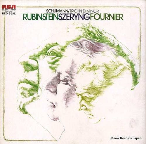 RUBINSTEIN, ARTUR schumann; trio in d minor, op.63 SRA-2953