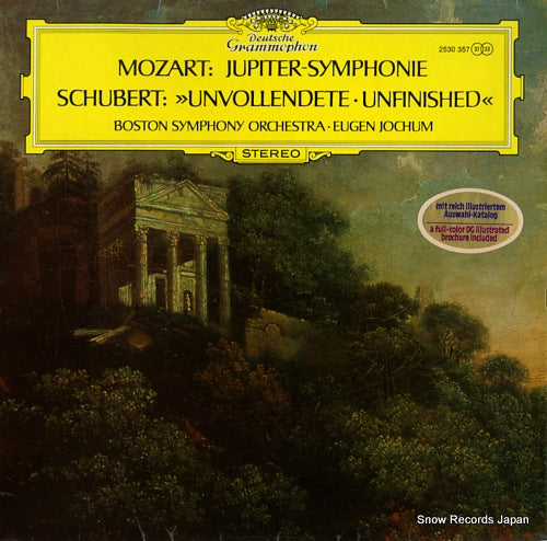 JOCHUM, EUGEN mozart; jupiter-symphonie 2530357
