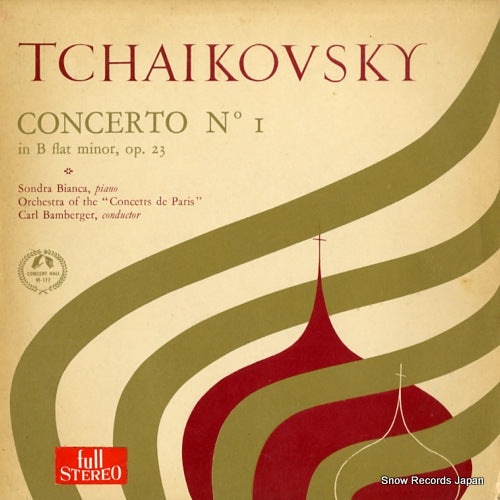 BIANCA, SONDRA tchaikovsky; concerto no.1 M-177