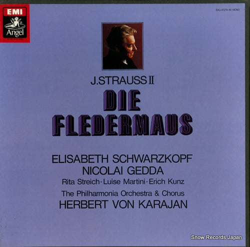 KARAJAN, HERBERT VON strauss; die fledermaus EAC-47279.80