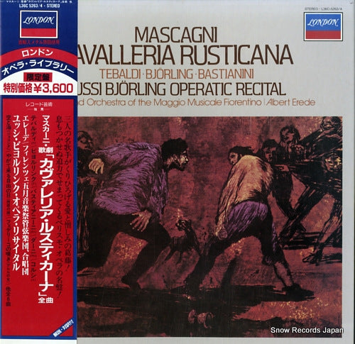 EREDE, ALBERTO mascagni; cavalleria rusticana-complete L36C5263/4