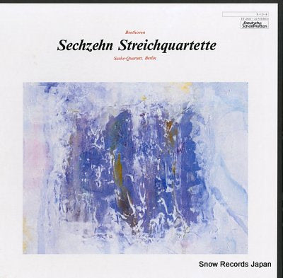 SUSKE-QUARTETT, BERLIN beethoven; sechzehn streichquartette ET-2023-32