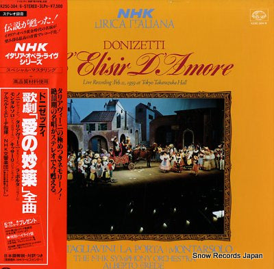 EREDE, ALBERTO donizetti; "l'elisir d'amore"-complete K25C-304/6