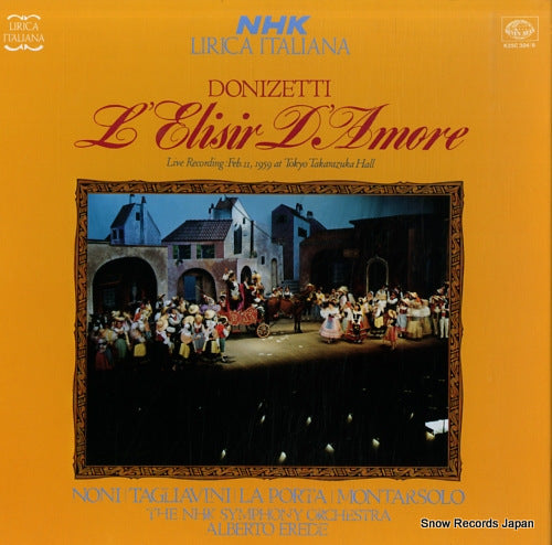 EREDE, ALBERTO donizetti; "l'elisir d'amore"-complete K25C-304/6