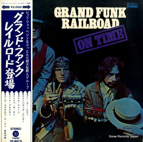 GRAND FUNK RAILROAD on time CP-8870