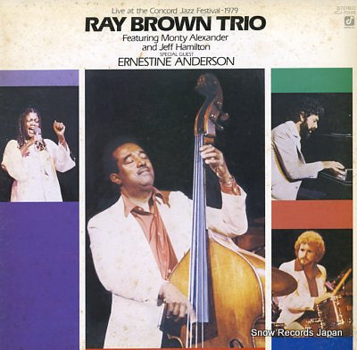 BROWN, RAY live at the concord jazz festival-1979 ICJ-70195