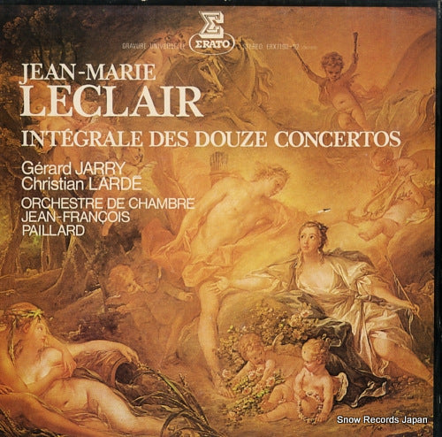 PAILLARD, JEAN-FRANCOIS leclair; integrale des douze concertos ERX-7190-2