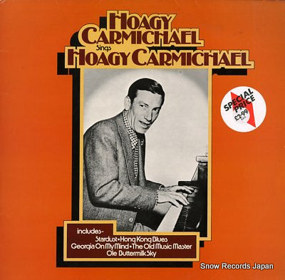CARMICHAEL, HOAGY hoagy carmichael sings hoagy carmichael MCL1620