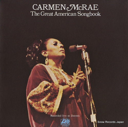 MCRAE, CARMEN the great american songbook SD2-904