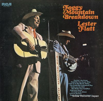 FLATT, LESTER foggy mountain breakdown RCA-5067