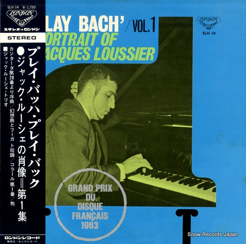 LOUSSIER, JACQUES play bach vol.1 SLH14