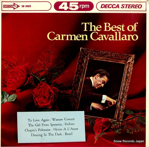 CAVALLARO, CARMEN the best of carmen cavallaro SD-3002