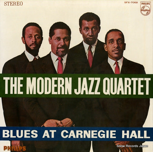 MODERN JAZZ QUARTET, THE blues at carnegie hall SFX-7069