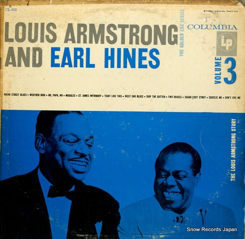 ARMSTRONG , LOUIS AND EARL HINES louis armstorong story, the - vol.3 CL853
