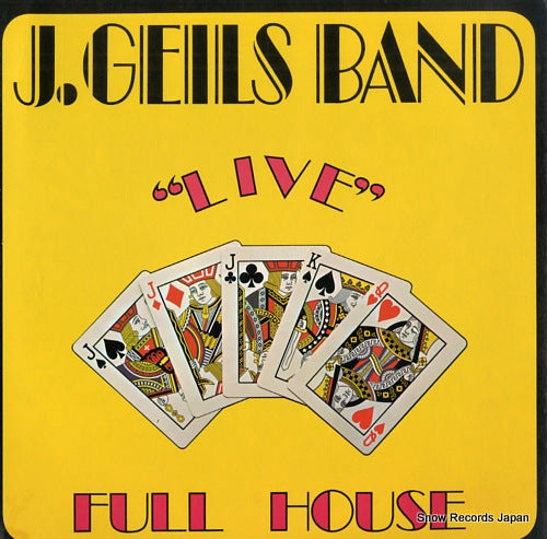 GEILS, J., BAND, THE live - full house SD7241