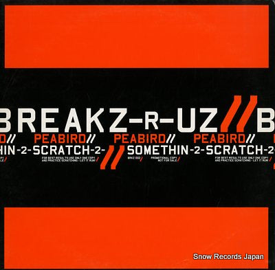 PEABIRD somethin-2-scratch-2 BRKZ002
