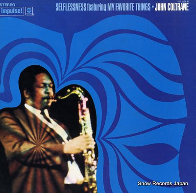 COLTRANE, JOHN selflessness featuring my favorite things YP-8561-AI