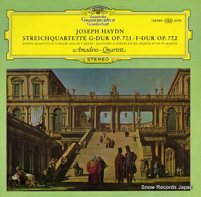 AMADEUS-QUARTETT haydn; streichquartette g-dur op.77,1/f-dur op.77,2 SLPM138980