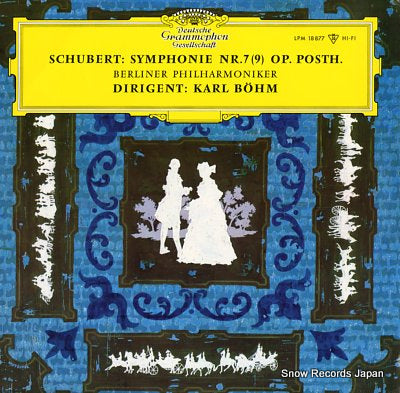 BOHM, KARL schubert; symphonie nr.7(9)op.opsth. LPM18877