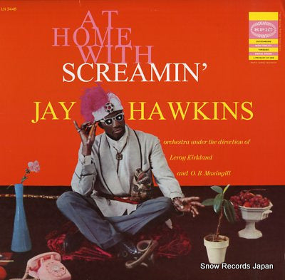 HAWKINS, SCREAMIN' JAY at home with screamin' jay hawkins LN3448