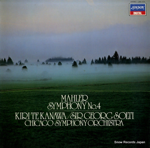 KANAWA, KIRI TE mahler; symphony no.4 L28C-1774