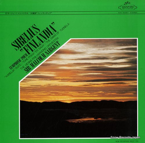 SARGENT, MALCOLM sibelius; symphonic poem "finlandia" EAC-30057