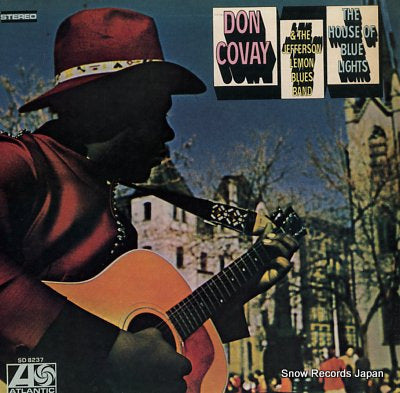 COVAY, DON, AND THE JEFFERSON LEMON BLUES BAND the house of blue lights SD8237