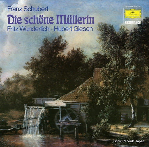 WUNDERLICH, FRITZ schubert; die schone mullerin 2535133