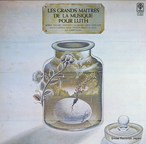 ROBERT, GUY les grands maitres de la musique pour luth PA-4003
