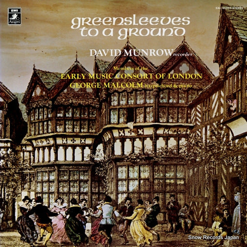 MUNROW, DAVID greensleeves to a ground EAC-80358