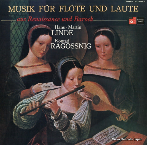 LINDE, HANS MARTIN musik fur flote und laute ULX-3044-H