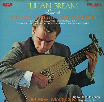 BREAM, JULIAN sonatas for lute & harpsichord SRA-2615