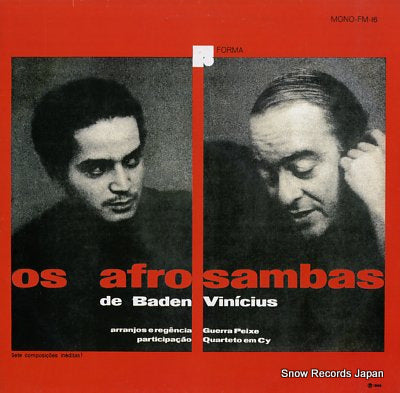 POWELL, BADEN, E VINICIUS DE MORAES afro-samba FM-16