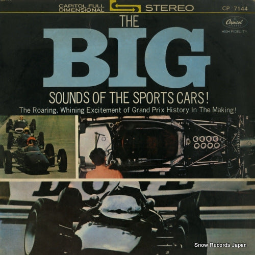 SOUNDTRACK the big sounds of the sports cars! CP7144