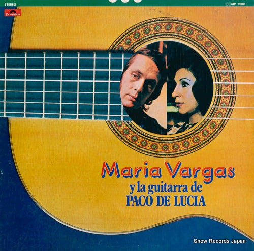 VARGAS, MARIA maria vargas y la guitarra de paco de lucia MP2381