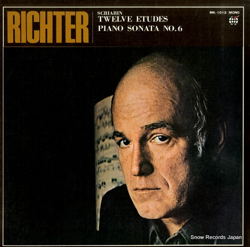 RICHTER, SVIATOSLAV scriabin; twelve etudes / piano sonata no.6 MK-1012