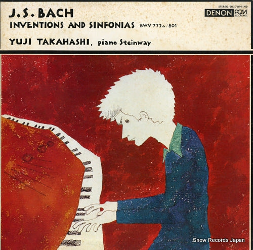 TAKAHASHI, YUJI bach; inventions and sinfonias bmw772a/801 OX-7091-ND