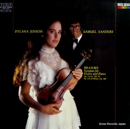 JENSON, DYLANA brahms; sonatas for violin and piano no.1 & no.3 RCL-8353
