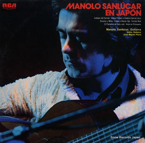 SANLUCAR, MANOLO manolo sanlucar en japon RVC-2273