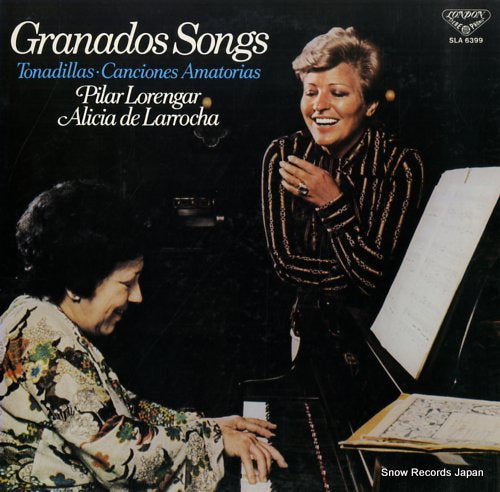LORENGAR, PILAR granados; tonadillas & canciones amatorias SLA6399