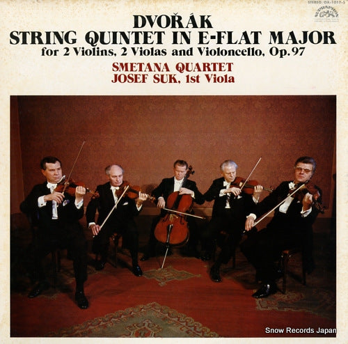 SMETANA QUARTET dvorak; string quintet in e-flat major OX-1017-S