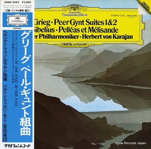 KARAJAN, HERBERT VON grieg; peer gynt suite nr. 1&2 28MG0483