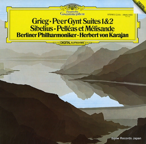 KARAJAN, HERBERT VON grieg; peer gynt suite nr. 1&2 28MG0483