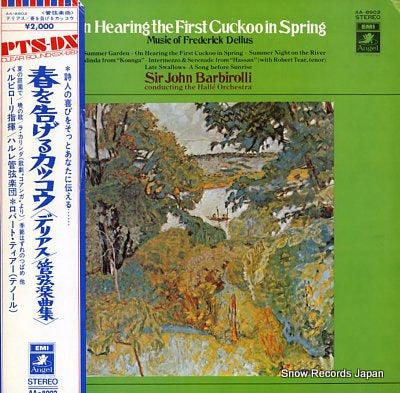 BARBIROLLI, JOHN delius; on hearing the first cuckoo in spring AA-8902