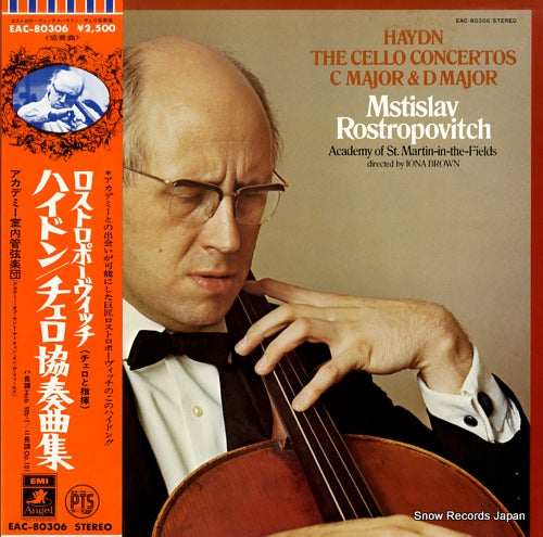 ROSTROPOVITCH, MSTISLAV haydn; the cello concertos c major & d major EAC-80306